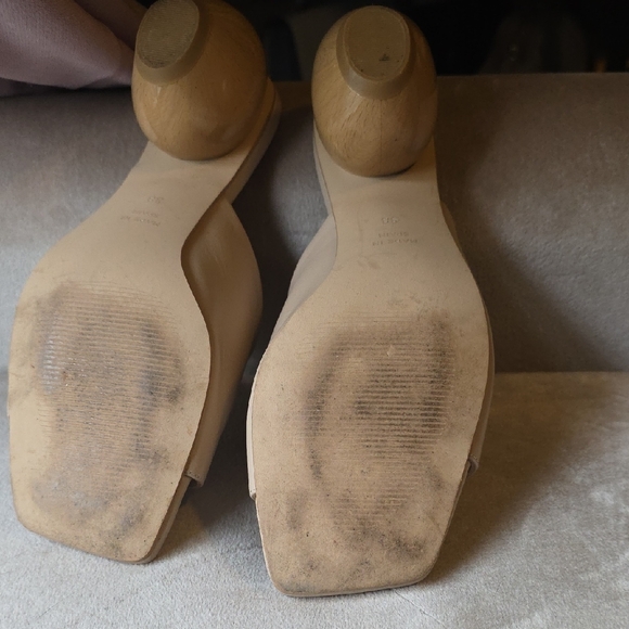 Elegant Beige Women's Mules - Picture 8 of 11